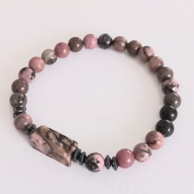 Rodonit unisex karkötő damilon